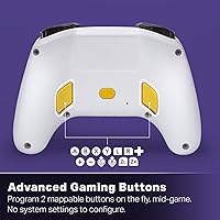 Vista 4 de PowerA Advantage Wireless Controller for Nintendo Switch 2 - Mario Kart World, Officially Licensed, Hall Effects, Mappable Buttons, Pro Controller