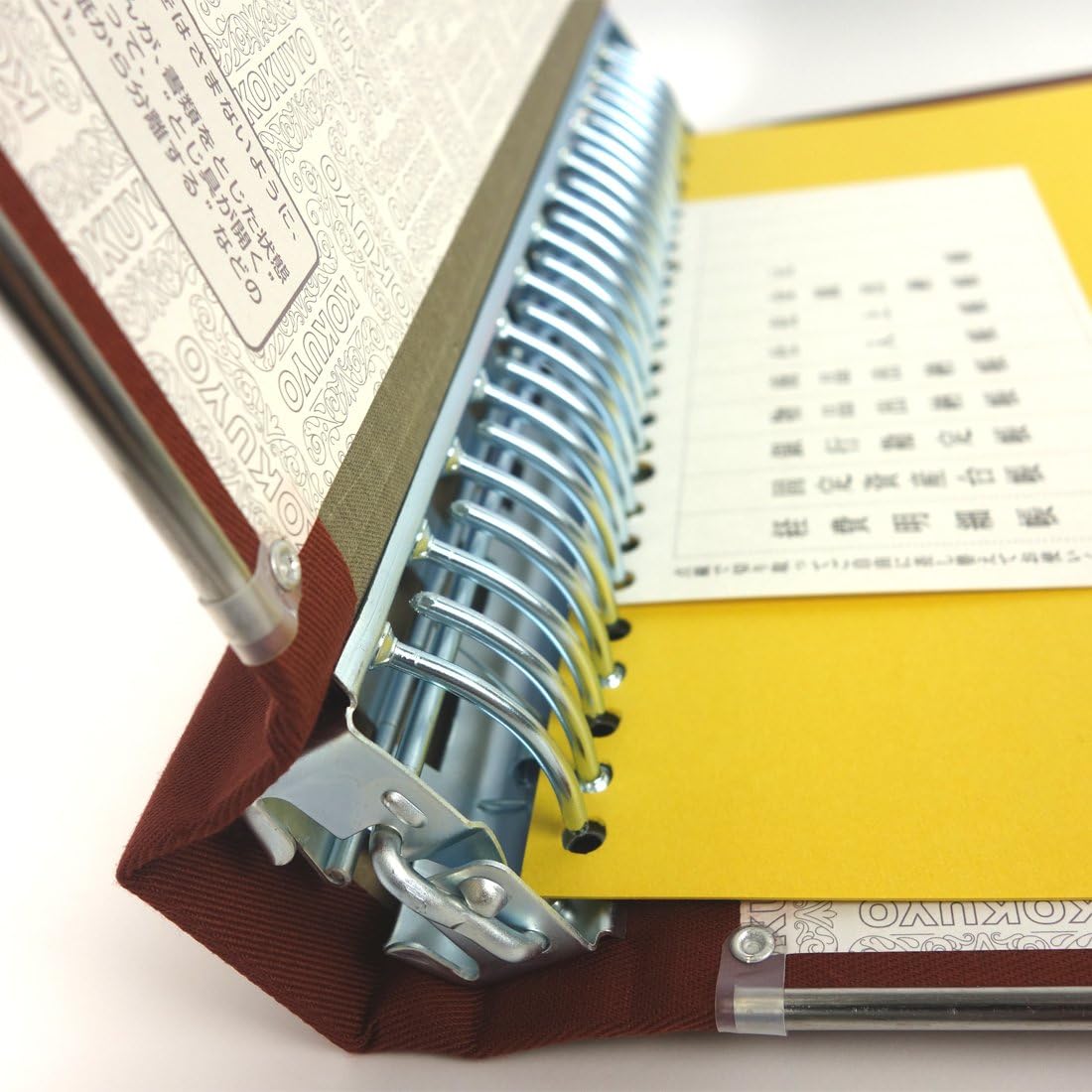 Red B5 Tatefuchi gold with 200 single-wafer-120RZ paste Kokuyo color binder MP cloth (japan import)