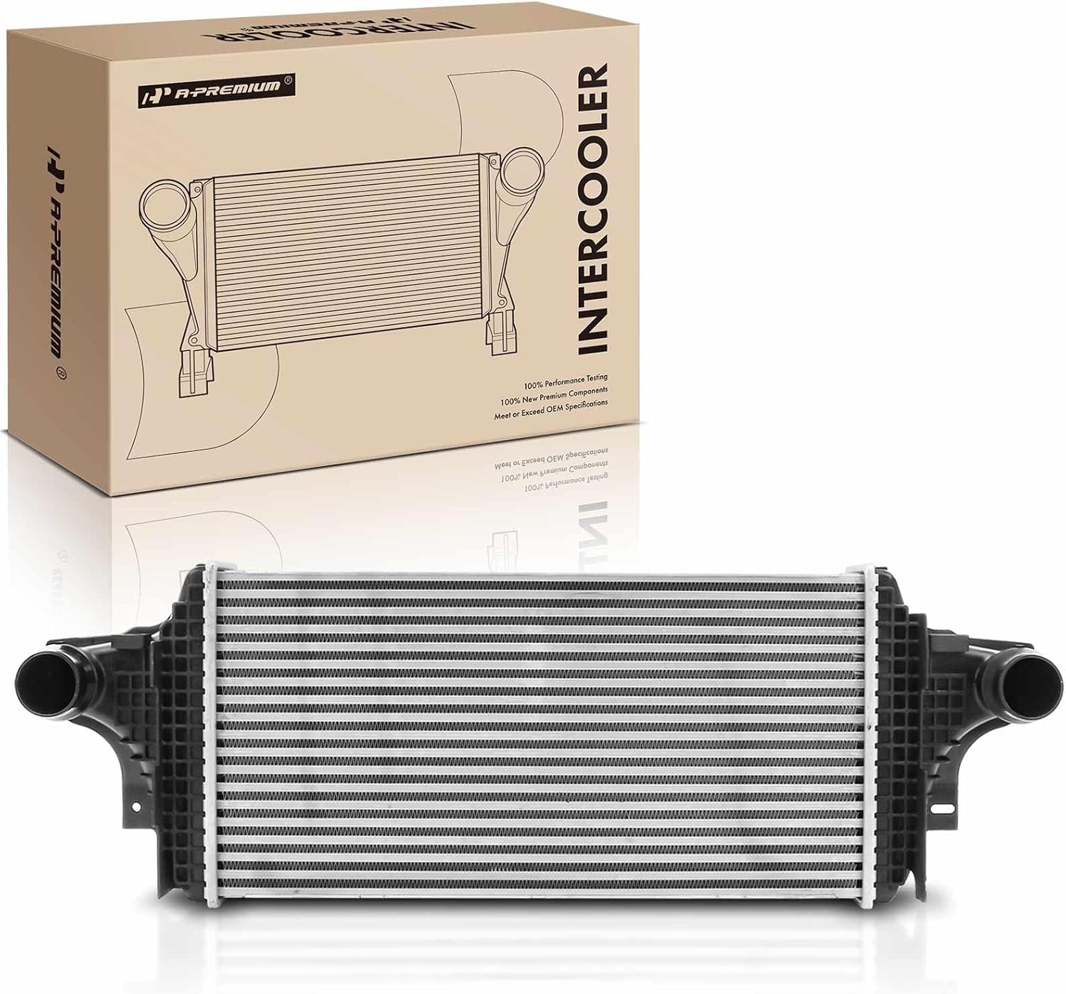 A-Premium Turbo Intercooler Compatible with Mercedes-Benz X164 GL320 2007-2009 V6 3.0L Turbocharged