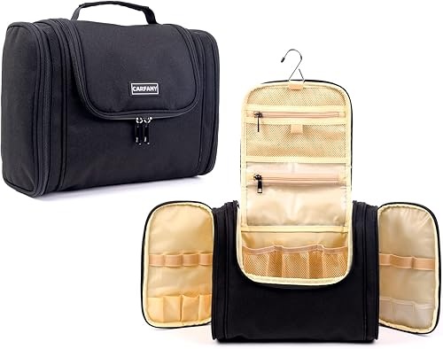 Neceser colgante para mujeres y hombres, bolsa de maquillaje cosmética de viaje grande, organizador de bolsas de ducha resistente al agua