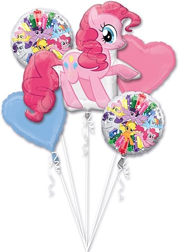 Amscan International 3484401 Pinkie Pie - Ramo de globos de aluminio