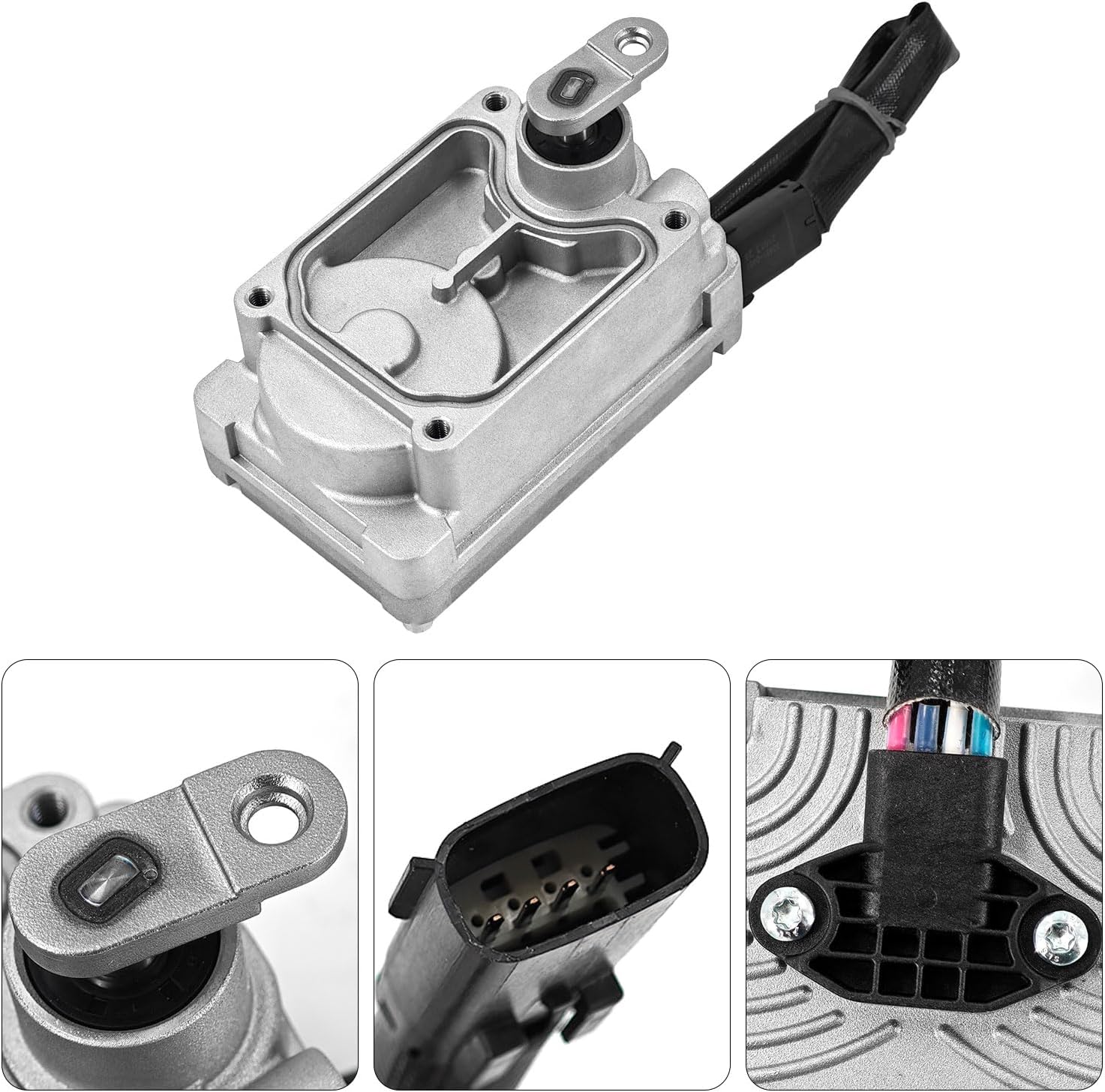 59001107387 Turbocharger Actuator Upgrade Kit w/Calibrator compatible with Ford F250 F350 F450 6.4L V8 2008-2010, Electronic Turbo Actuator replace Part#: 1848304C3R, 8C3Z9J559ARM