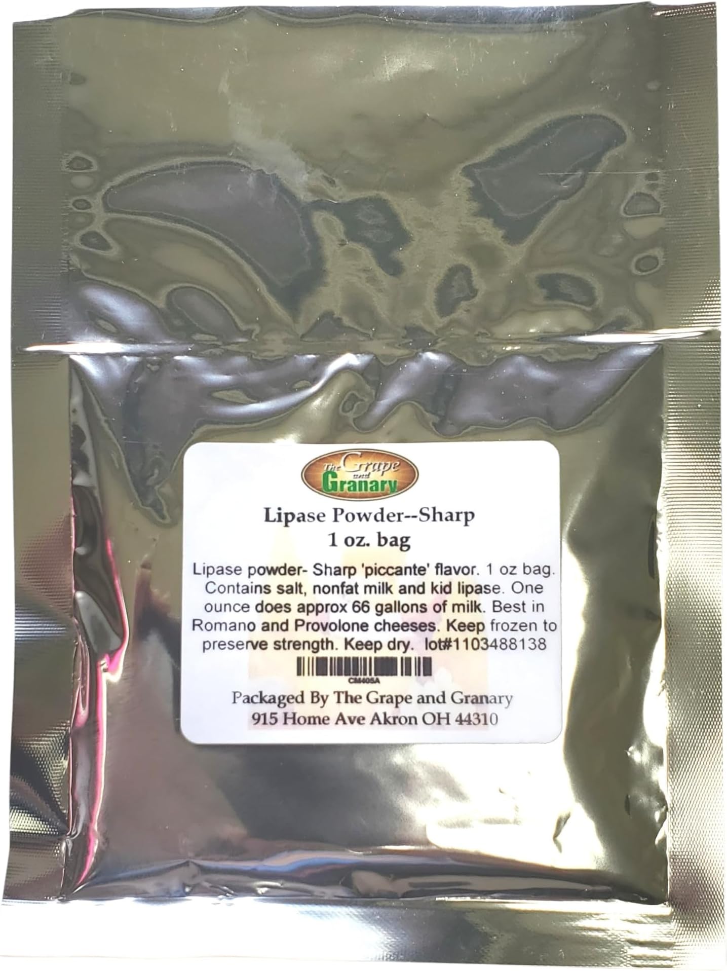 Lipase Powder- Sharp (1oz Bag)