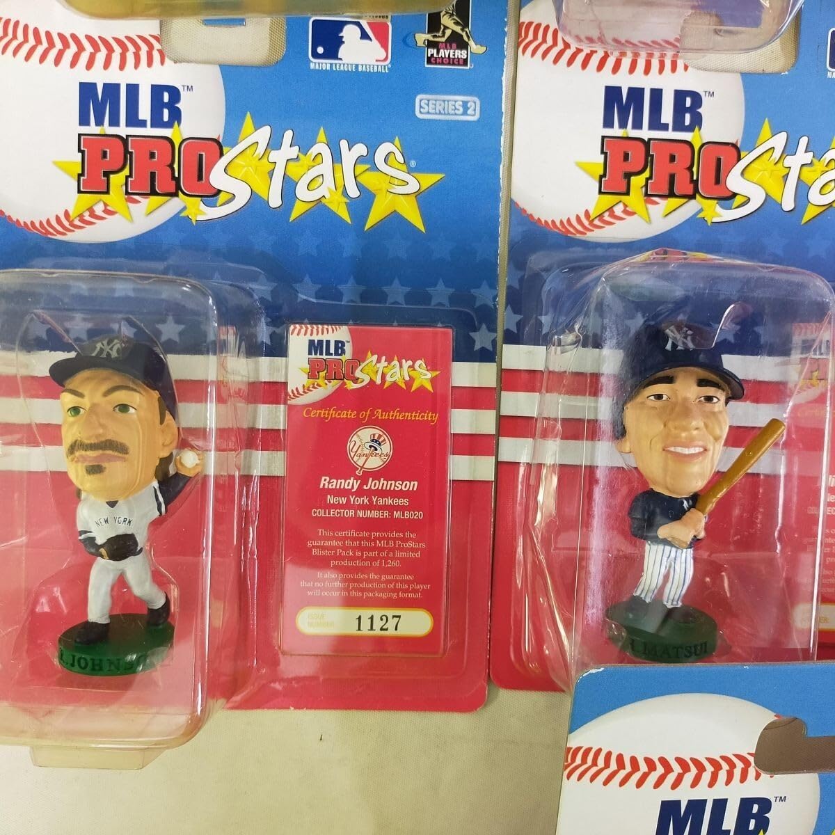 MLB 松井・ジータ 他フィギュア セット MLB ヤンキース 松井秀喜 フィギュア シリーズ8 バリアント