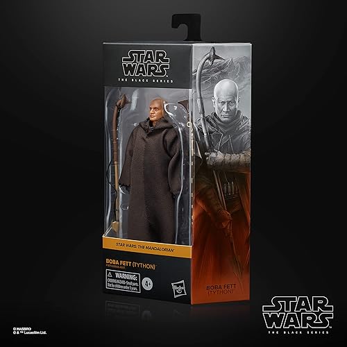 Miniatura 7 de STAR WARS The Black Series Boba Fett (Tython) Figura coleccionable de The Mandalorian de 6 pulgadas, juguetes para niños a partir de 4 años