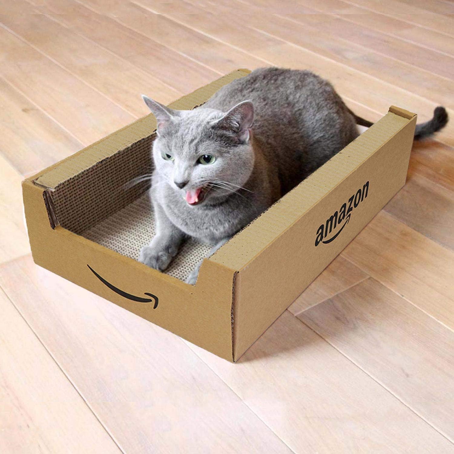 ペティオ Amazonボックス猫の爪とぎ