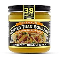 Vista 32 de Better Than Bouillon Paquete variado de base de sodio reducido, 1 frasco de base de pollo asado con sodio reducido, 1 frasco de base vegetal