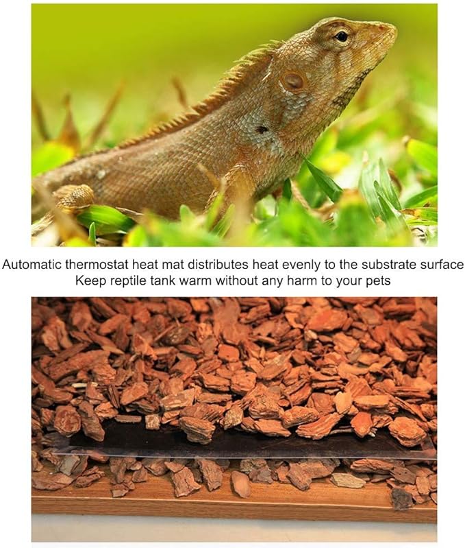 Alfombra Térmica para Reptiles 35W con Control de Temperatura Giveme miniatura 5