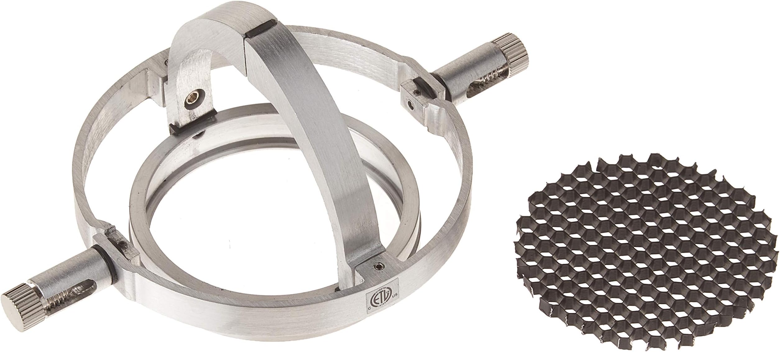 700KHELLO3 K-Hello MR16/3.5IN, 7.65" x 7.65" x 6.8", Satin Aluminum