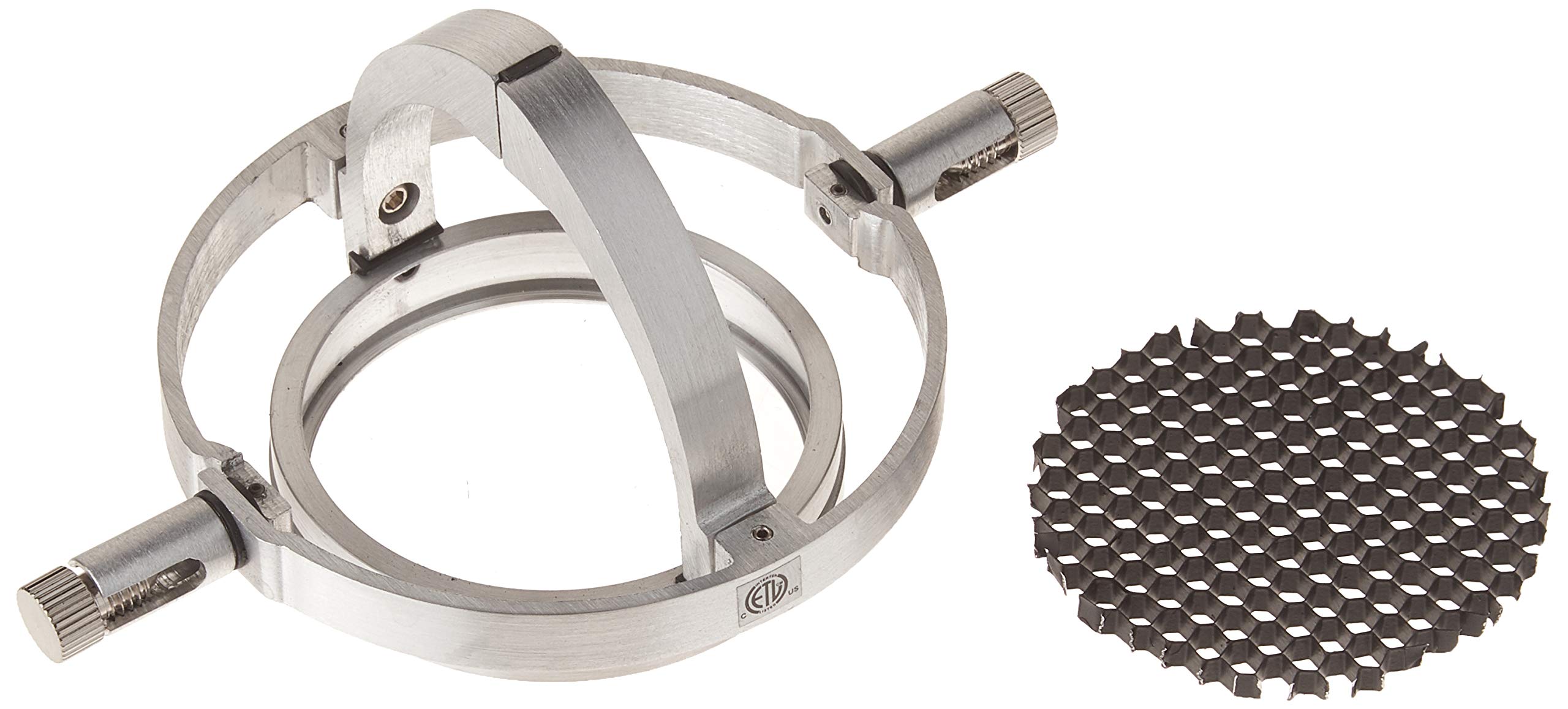 Tech Lighting 700KHELLO3 K-Hello MR16/3.5IN, 7.65" x 7.65" x 6.8", Satin Aluminum