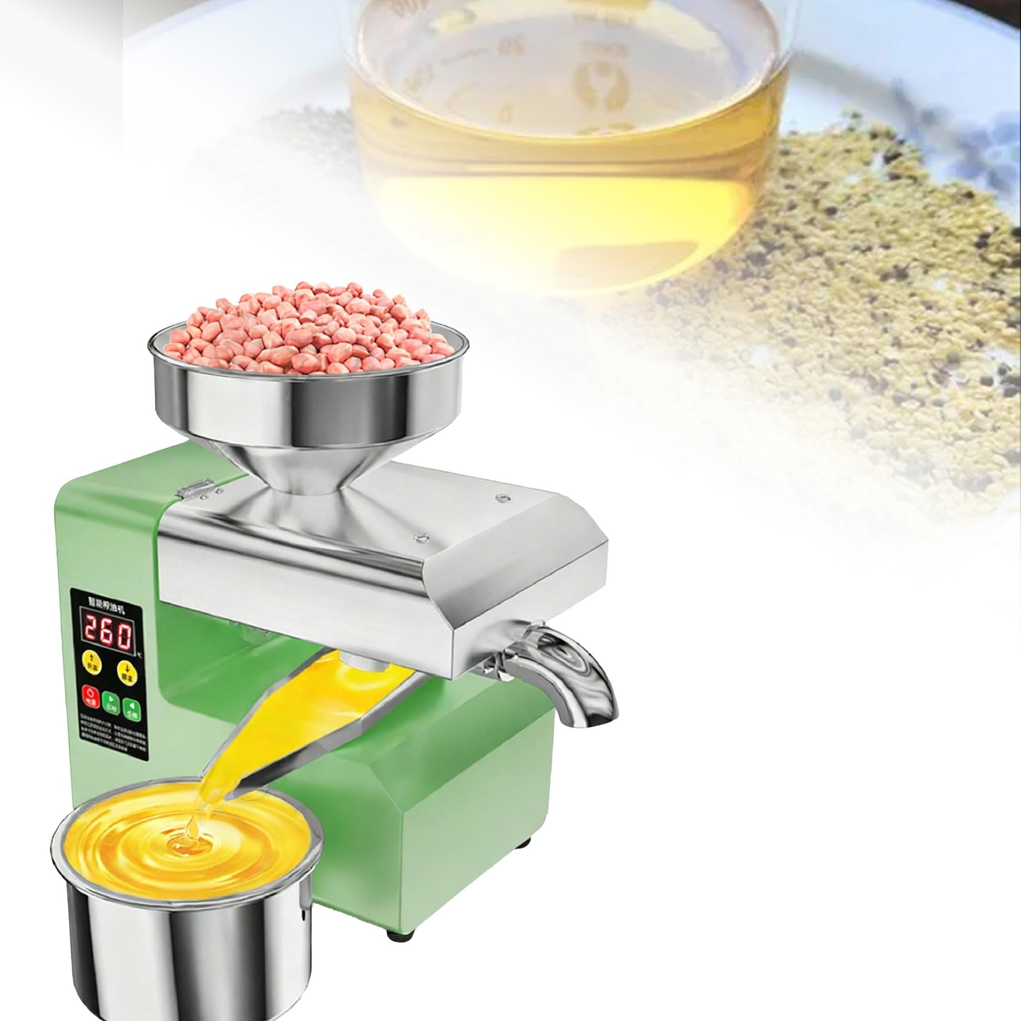Tdiadui Cold Press Seed Oil Maker Machine Electric