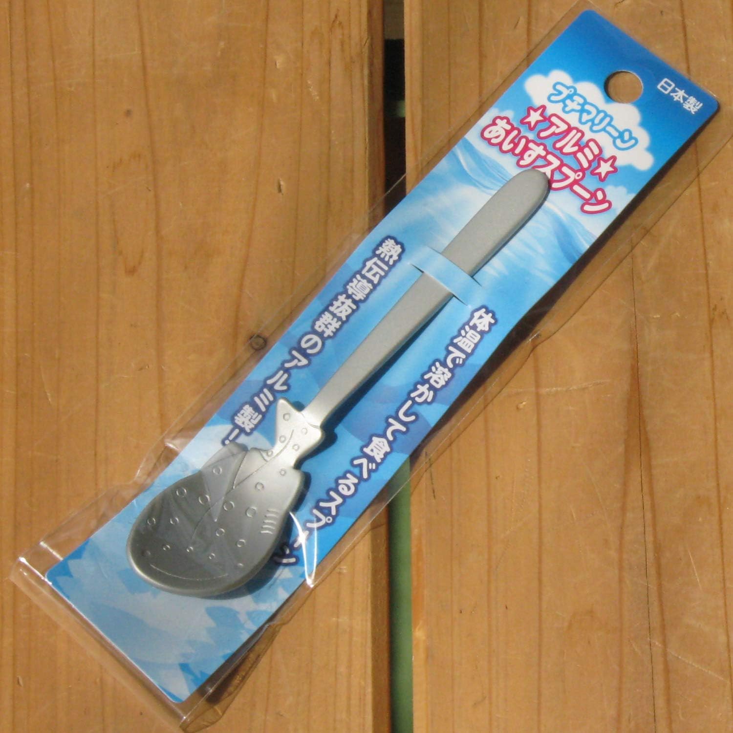 Nagao Tsubamesanjo Petite Marine Aluminum Ice Spoon, Silver, 4.6 inches (11.7 cm), Whale Shark, Made in Japan