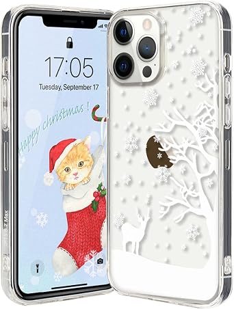 Lafunda Merry Christmas Phone Case for iPhone 12 Pro Max, Snowtree