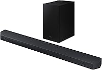 Vista 6 de Barra de sonido Samsung HW-Q60C 3.1ch con audio Dolby, Q-Symphony, Sonido Adaptativo Lite, HDMI eARC, Modo de Juego, Bluetooth, Sonido de Toque