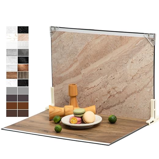 16 x 11.5 in Product Photography Backdrops, 12 Sheets, 24 Patterns