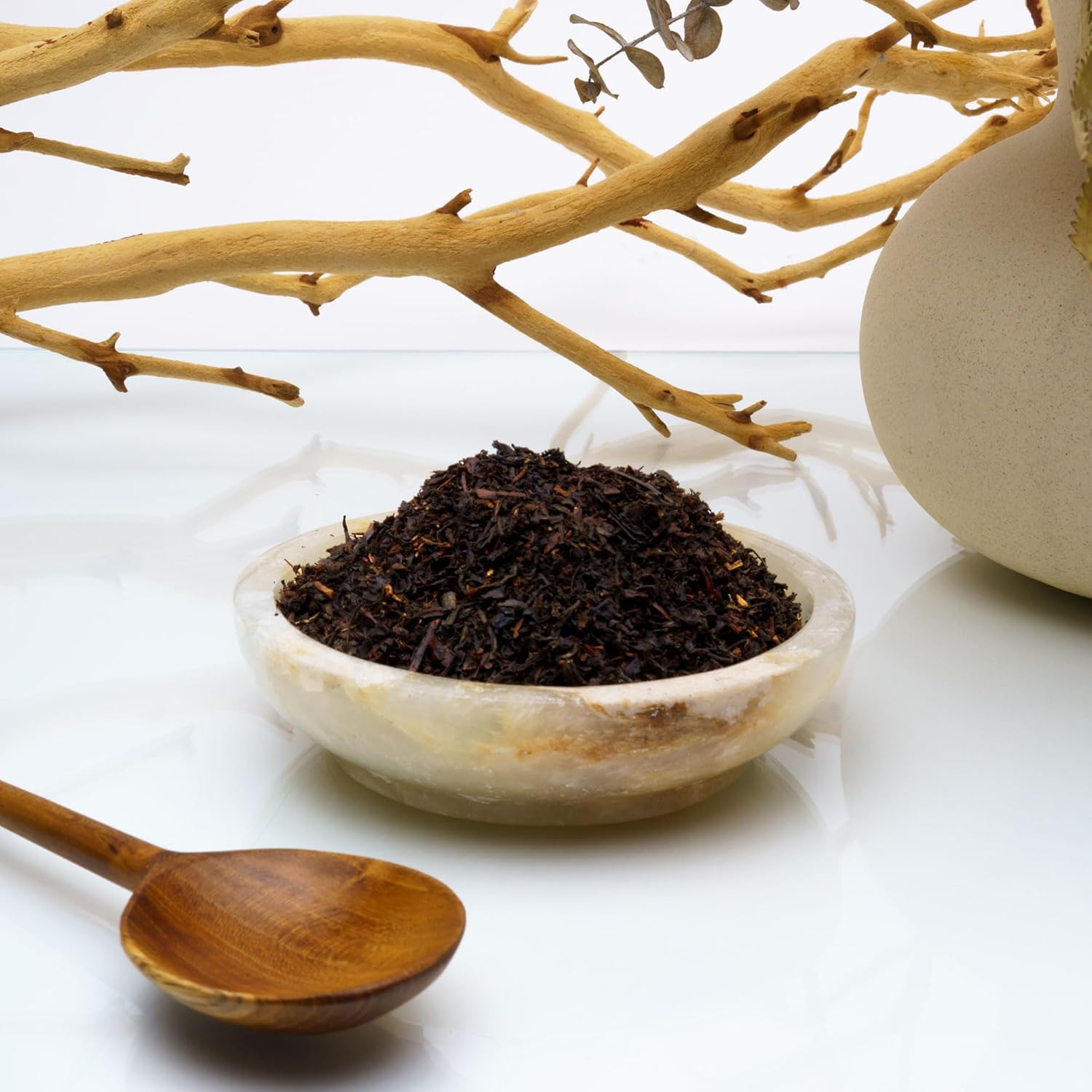 Li Cha Earl Grey Black Loose Leaf Tea (600g/1.3lb Bag) | Premium Taiwanese Hand-Picked Tea for Bubble Milk Tea & Beverages