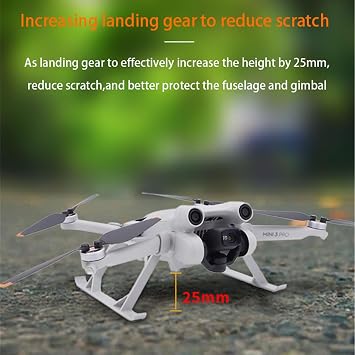 Mini 4/3 Pro ウォーターフローティングランディングギアセット 水上着陸 浮力ロッド トレーニングスキッドスタンドレッグ DJI Mini4 Pro/Mini3Pro/Mini3ドローンクアッドコプターアクセサリー用