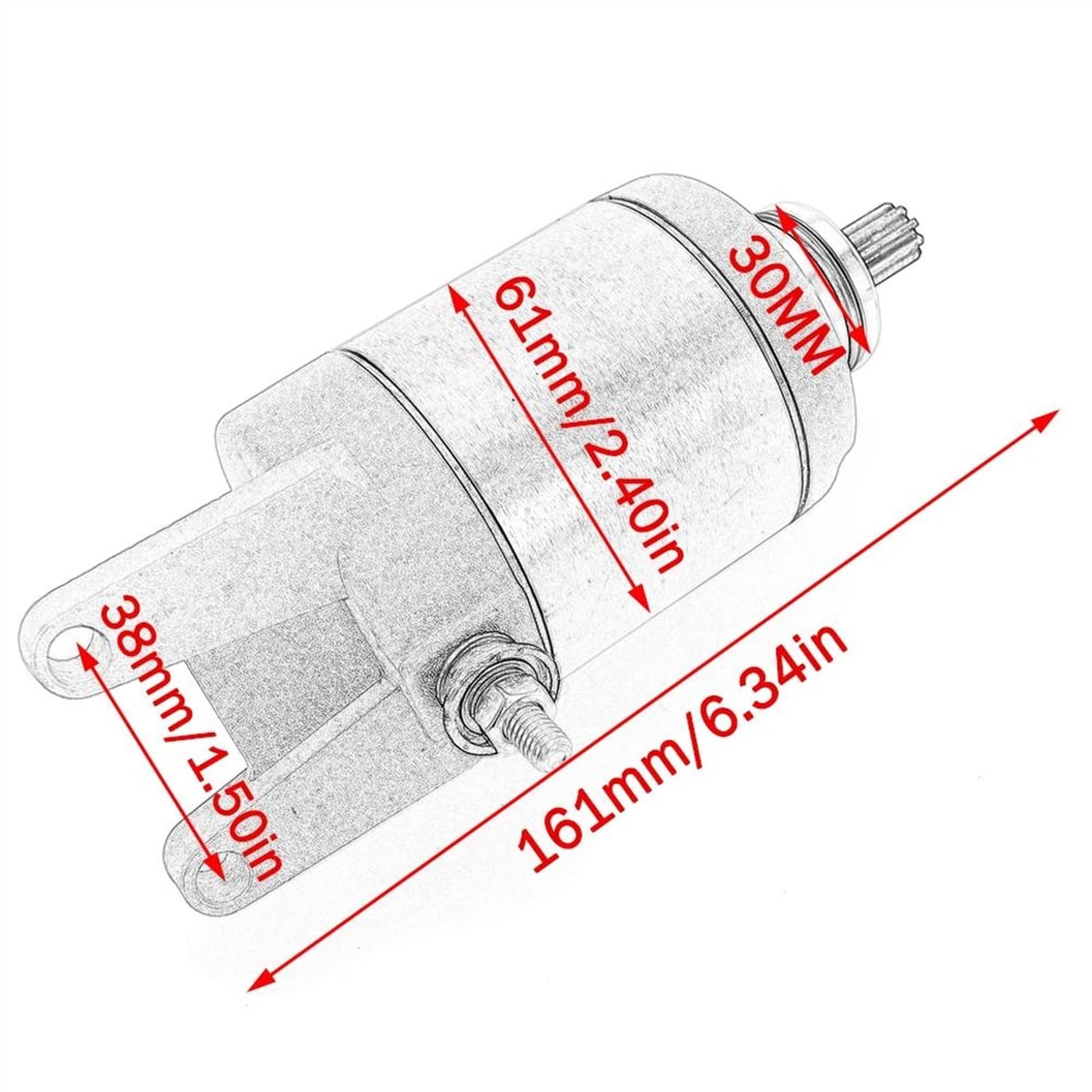 Motor De Arranque para Piaggio Sprint 125 150 / S Fly Liberty 4T 125 150 / Primavera 150 946 125 4T 3V para Piaggio LX125 LX150 1A009964R 58294R