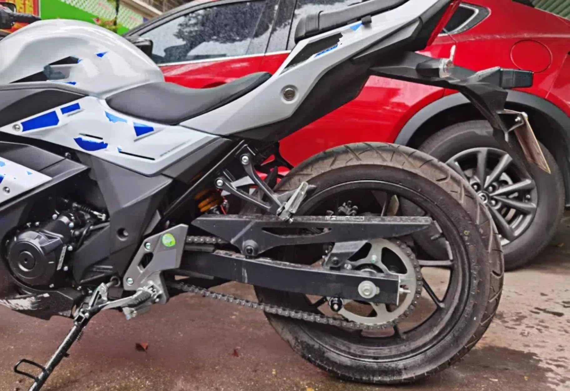 Amazon | GSX250R用 GW250S用 GW250F用 オートバイCNCアルミニウム改造