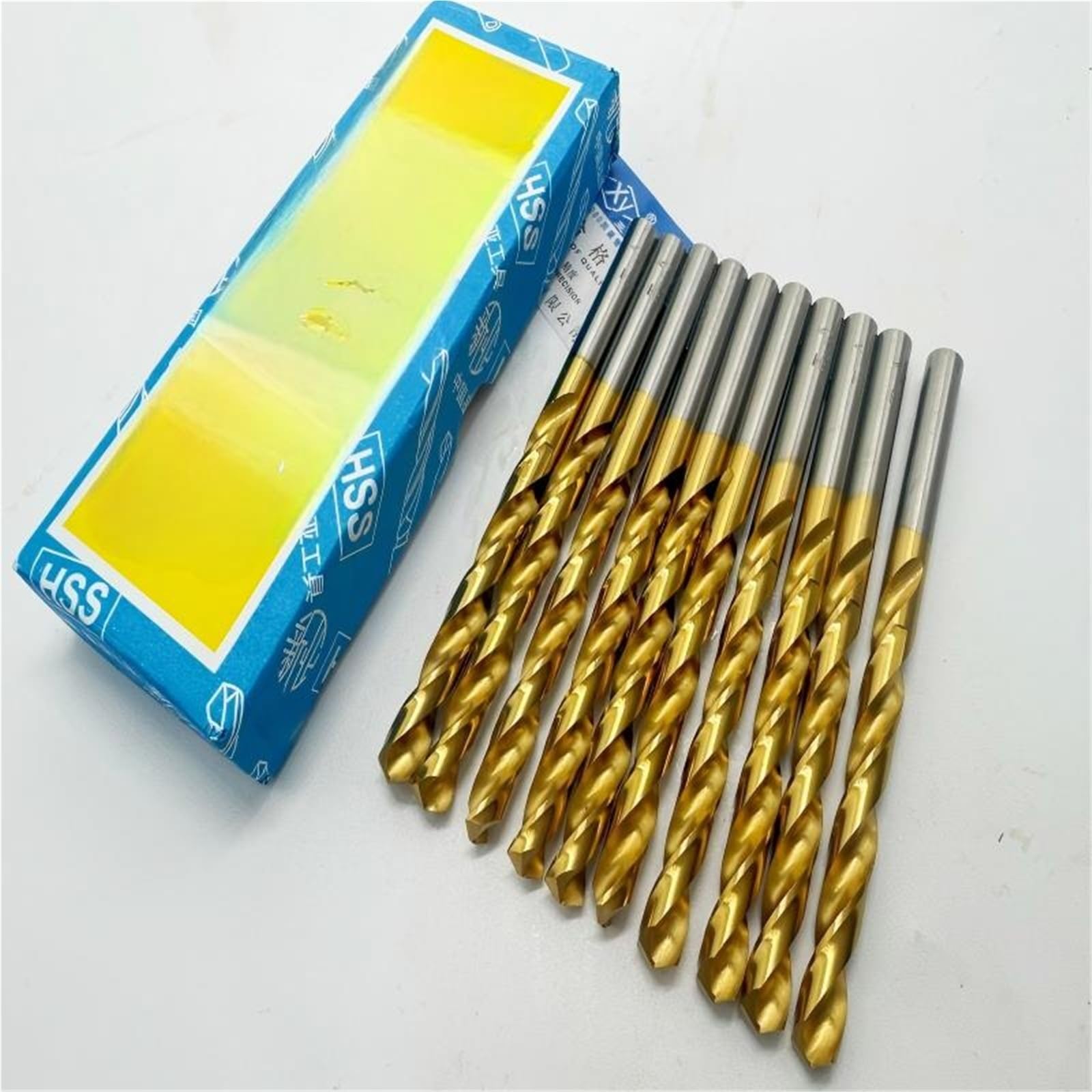 Set di punte da trapano rivestite 1 pezzo | Punta da trapano a cambio rapido for metallo, legno, plastica(19mm)