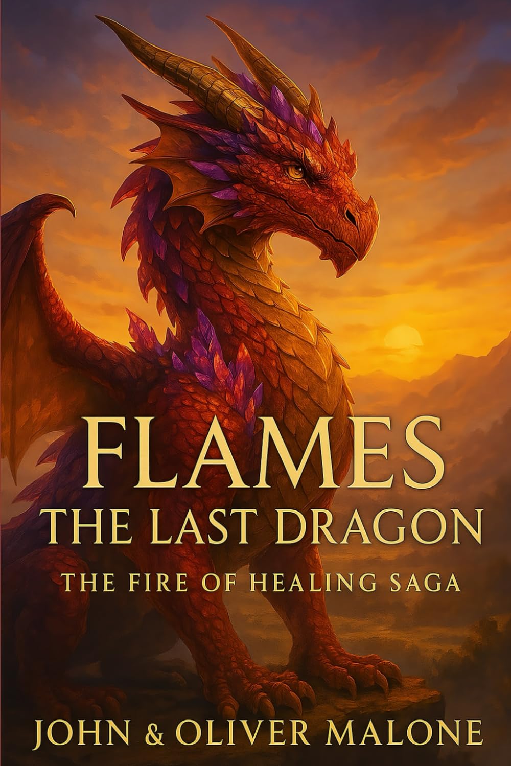 Flames: The Last Dragon: 1 (The Fire of Healing Saga)