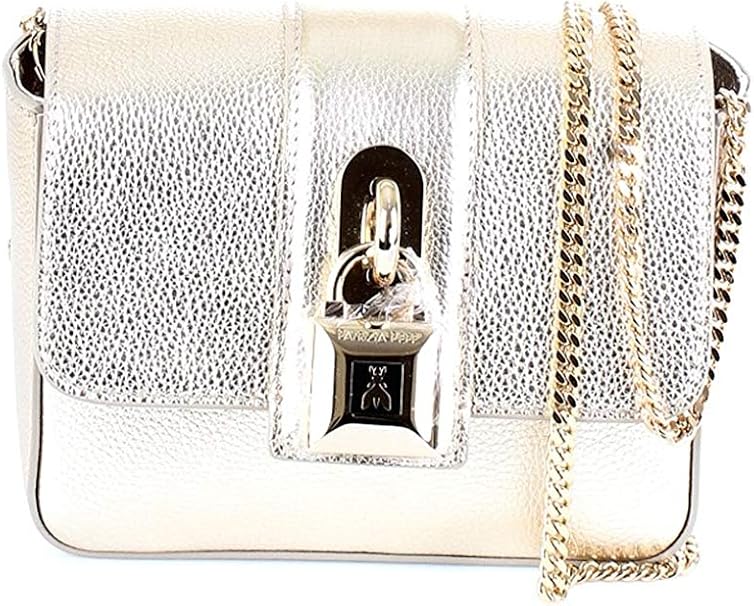PATRIZIA PEPE Borsa 2V8825 A3FH Platinum/Moon Sand - Voglino Abbigliamento