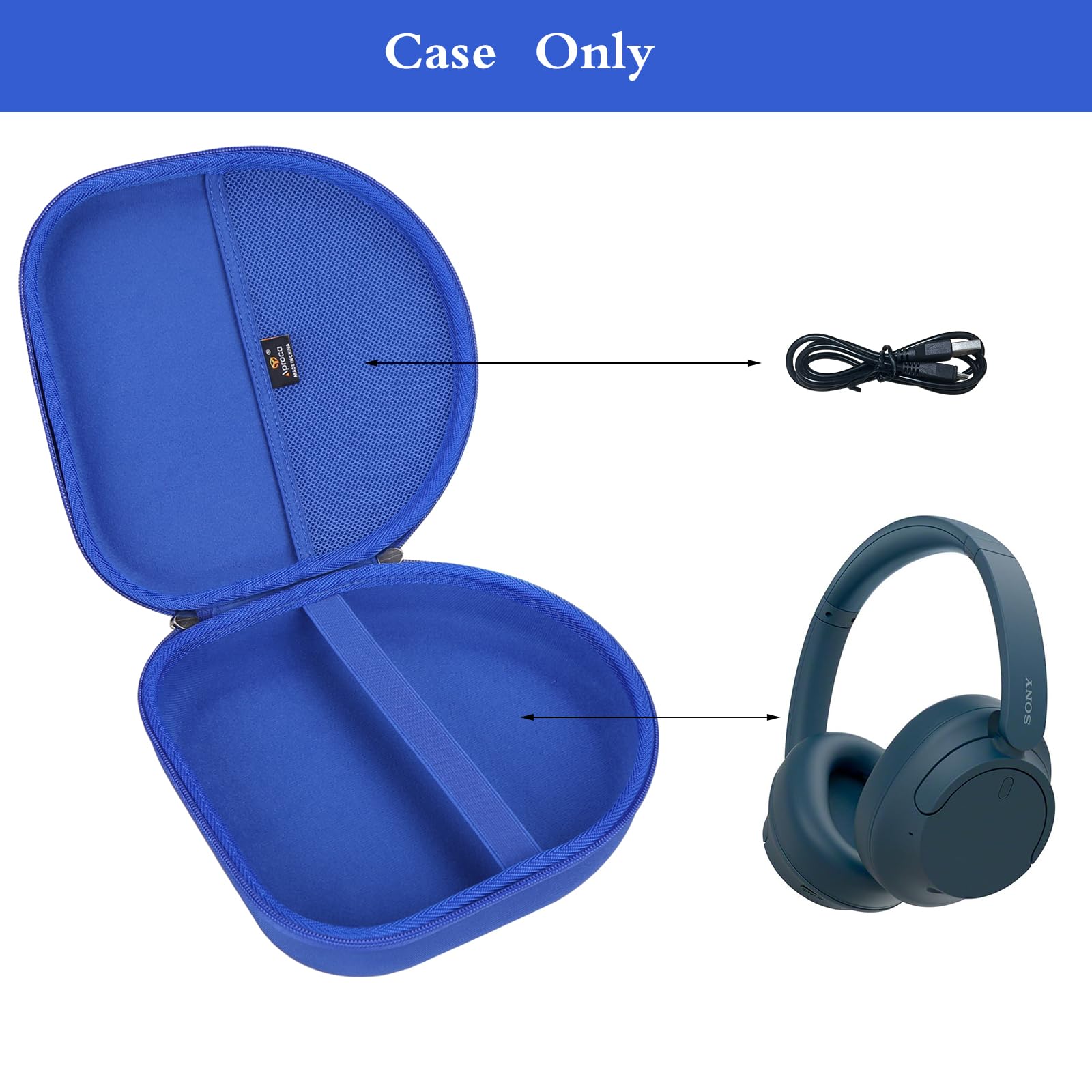 Amazon.co.jp: Aproca ヘッドフォンケース Sony WH-CH720N / Anker