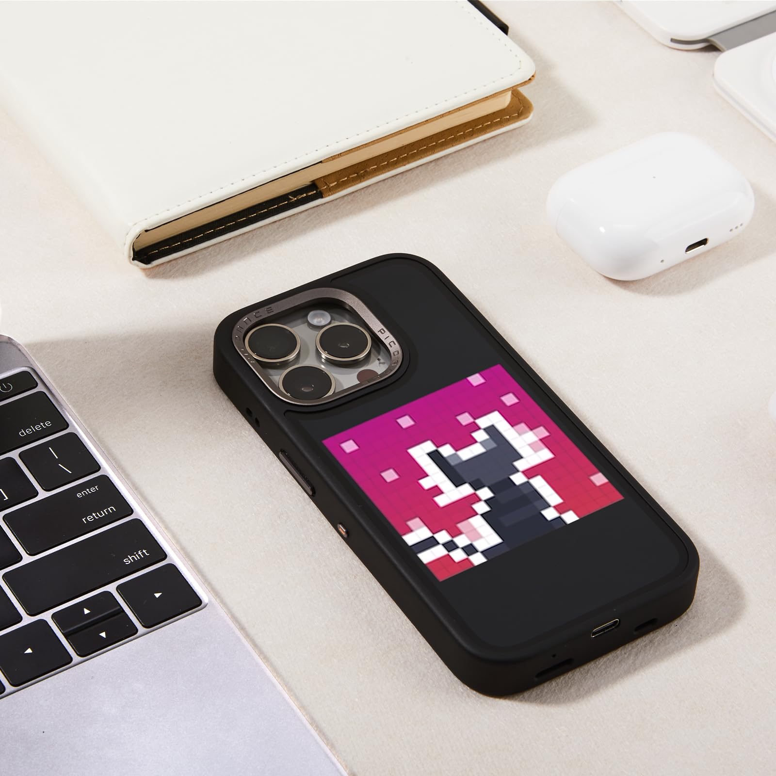 Amazon.com: PICDANCE Smart LED Art Display Phone Case for iPhone