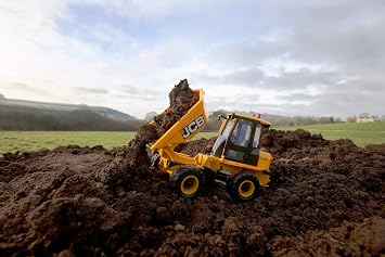 Britains BABY born JCB Farm Tomy Toys, Site Dumper, 1:32 JCB 6T-2 Truck - Collectable Tractor Toy - 1:32 Scale Farm Toys, Suitable for Collectors and Kids, 3 year plus