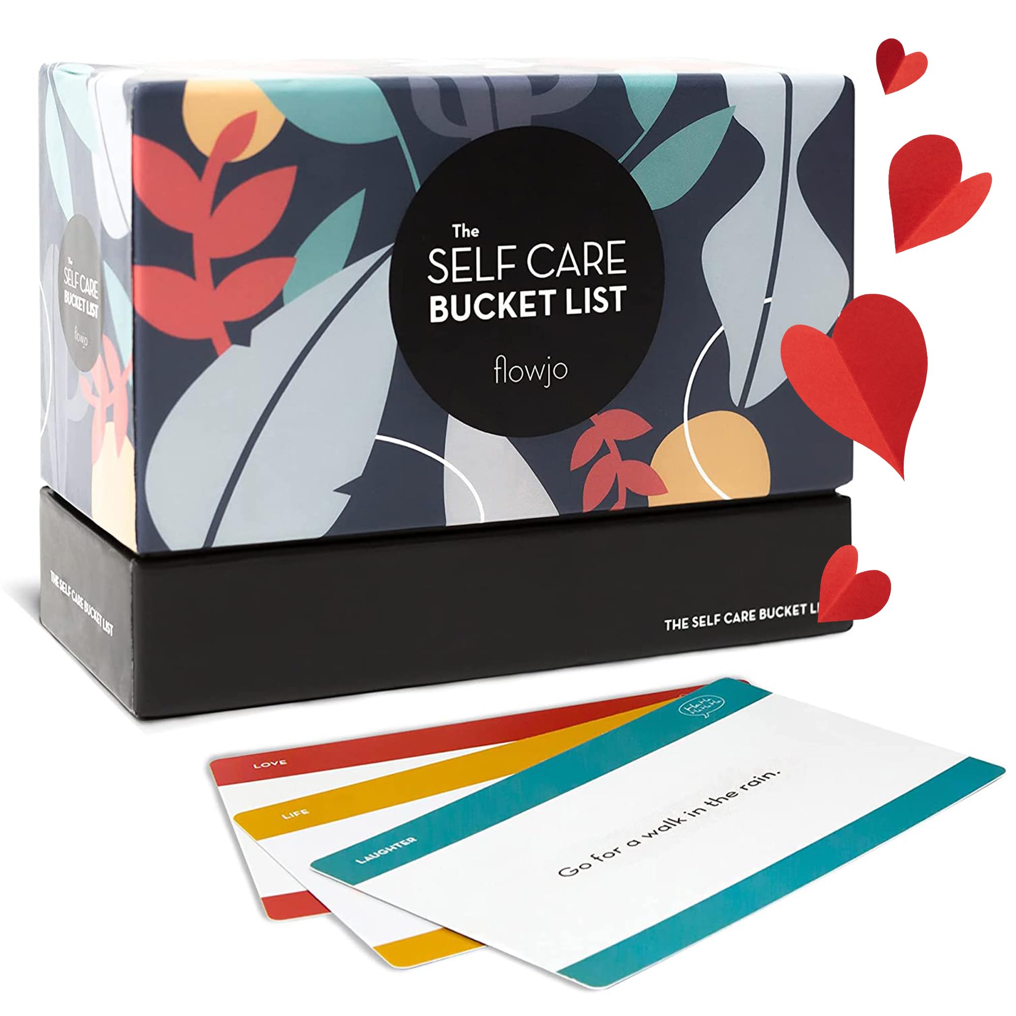 The Self Care Bucket List,100 Self Care Mindfulness Cards - The Perfect Wellness Gift - Cute Valentines Day Self Care Gifts for Women, Friends & Coworkers-picture-10