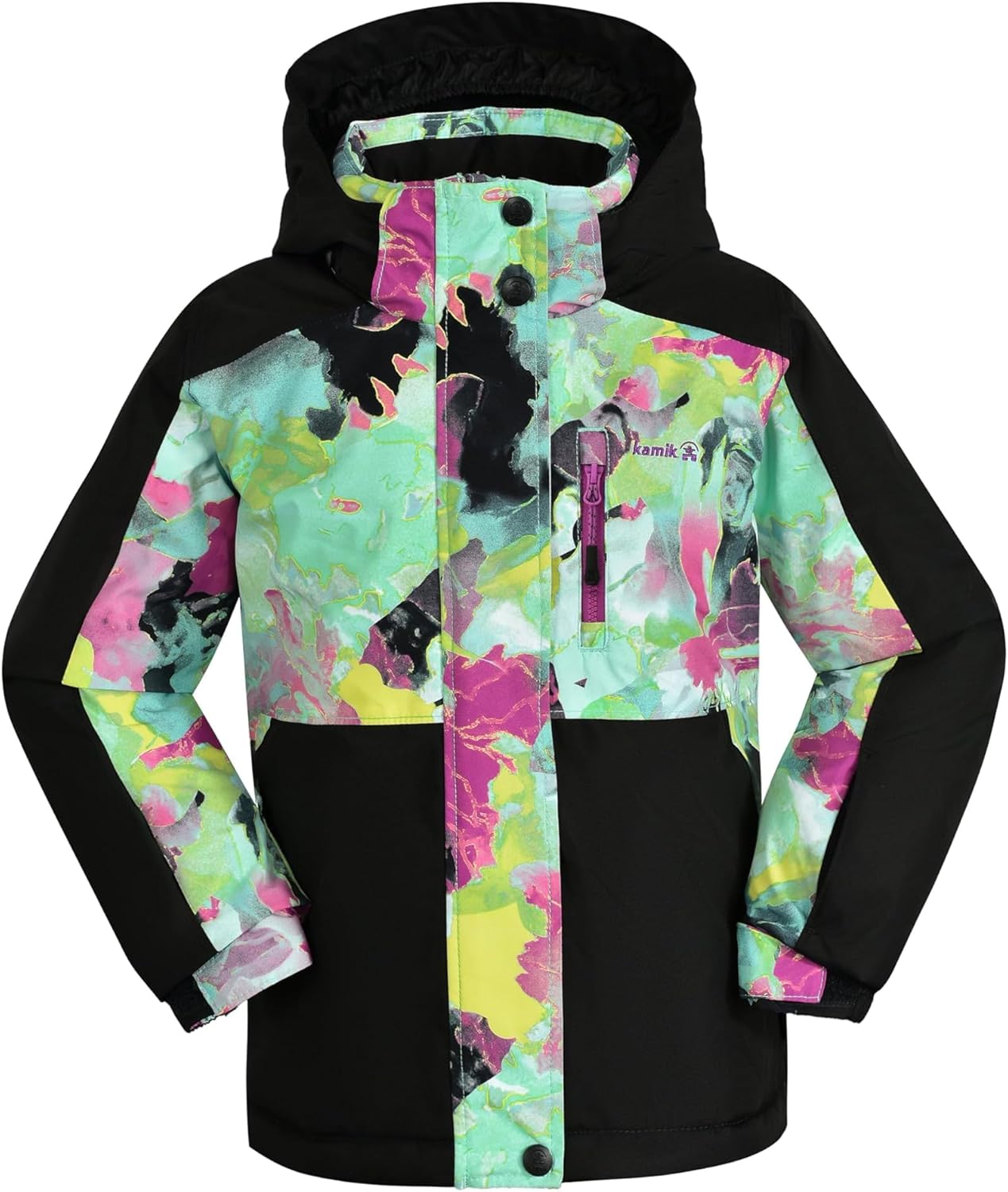 Kamik Girls' Mirabel Insulated Jacket (Toddler/Little Big Kid)