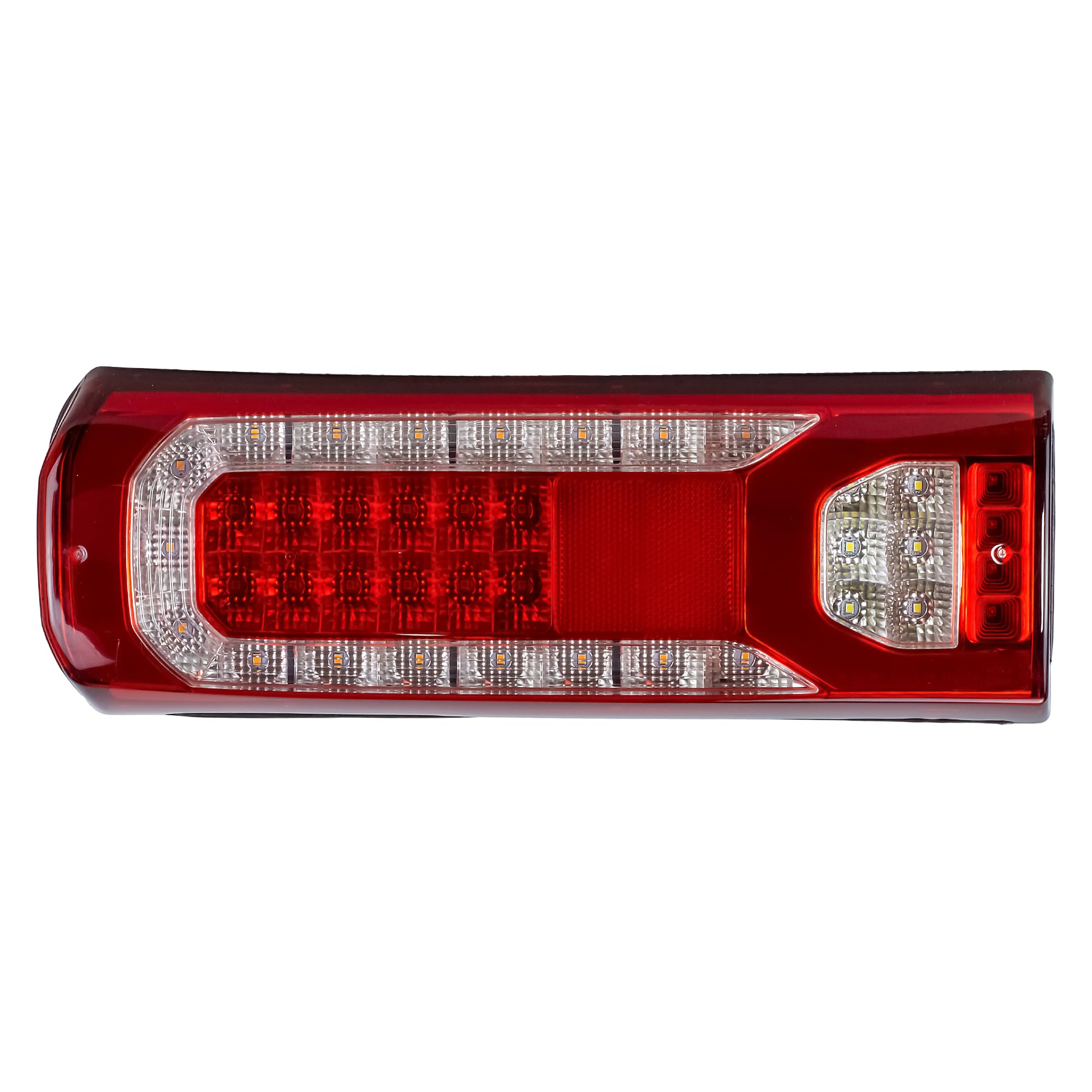 LONGLING Fanale posteriore sinistro a LED completo 24V per camion Mercedes Actros Arocs Antos Atego Mp4 Mp5