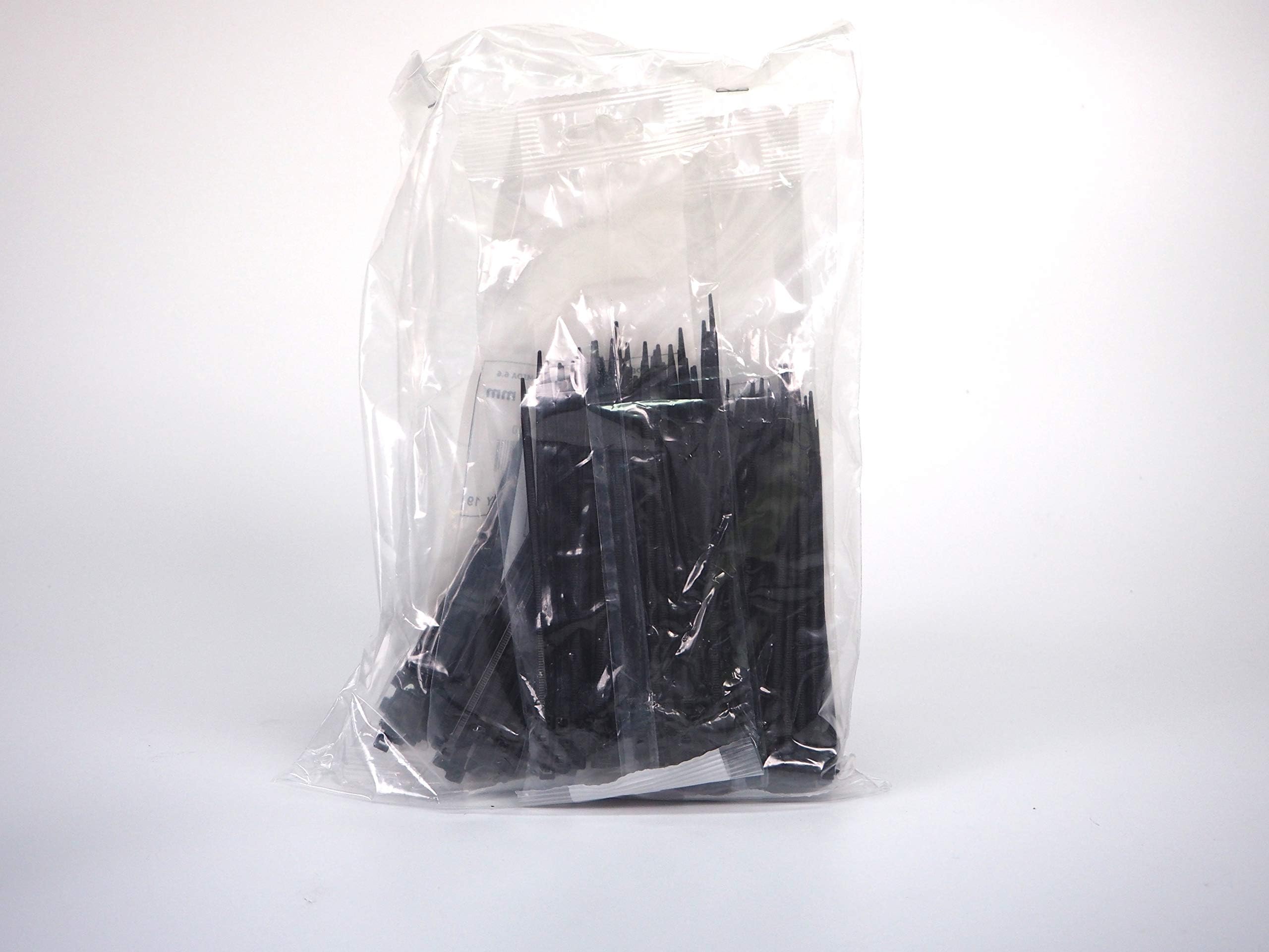 70240 Nylon Cable Tie Bag, Black