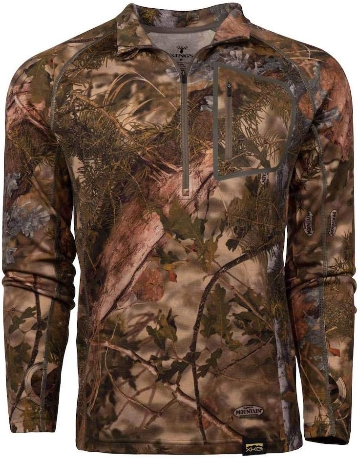 King's XKG Foundation 260 Merino 1/4 Zip