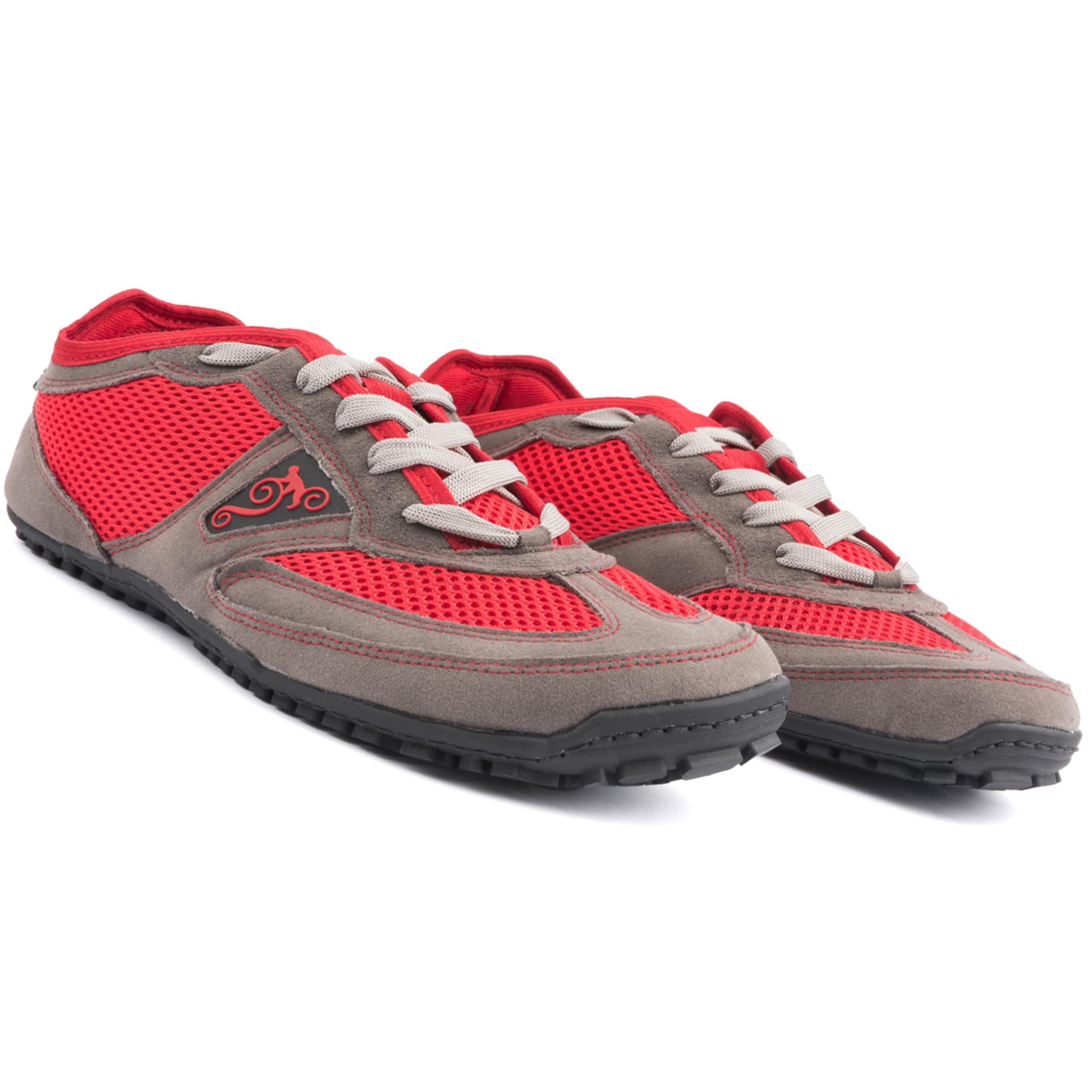 Magical Shoes Męskie Buty Sportowe, Buty Minimalistyczne, Buty Sportowe Zero Drop, Buty na co dzień, Rozmiar 38, Vegan Fire Rot, Explorer 2.0