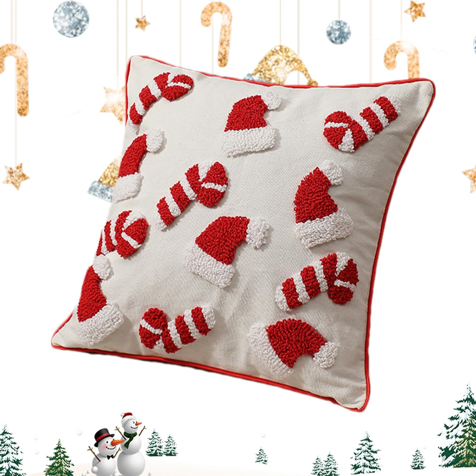 Housse de coussin de Noël pour salon et chambre une ambiance cocooning