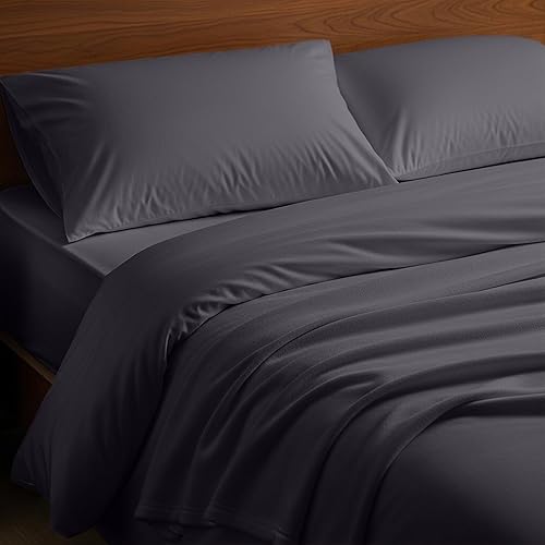 Miniatura 2 de Mellanni Juego de sábanas de franela de algodón, doble cepillado para mayor suavidad y comodidad, sábana bajera de bolsillo profundo de hasta 16