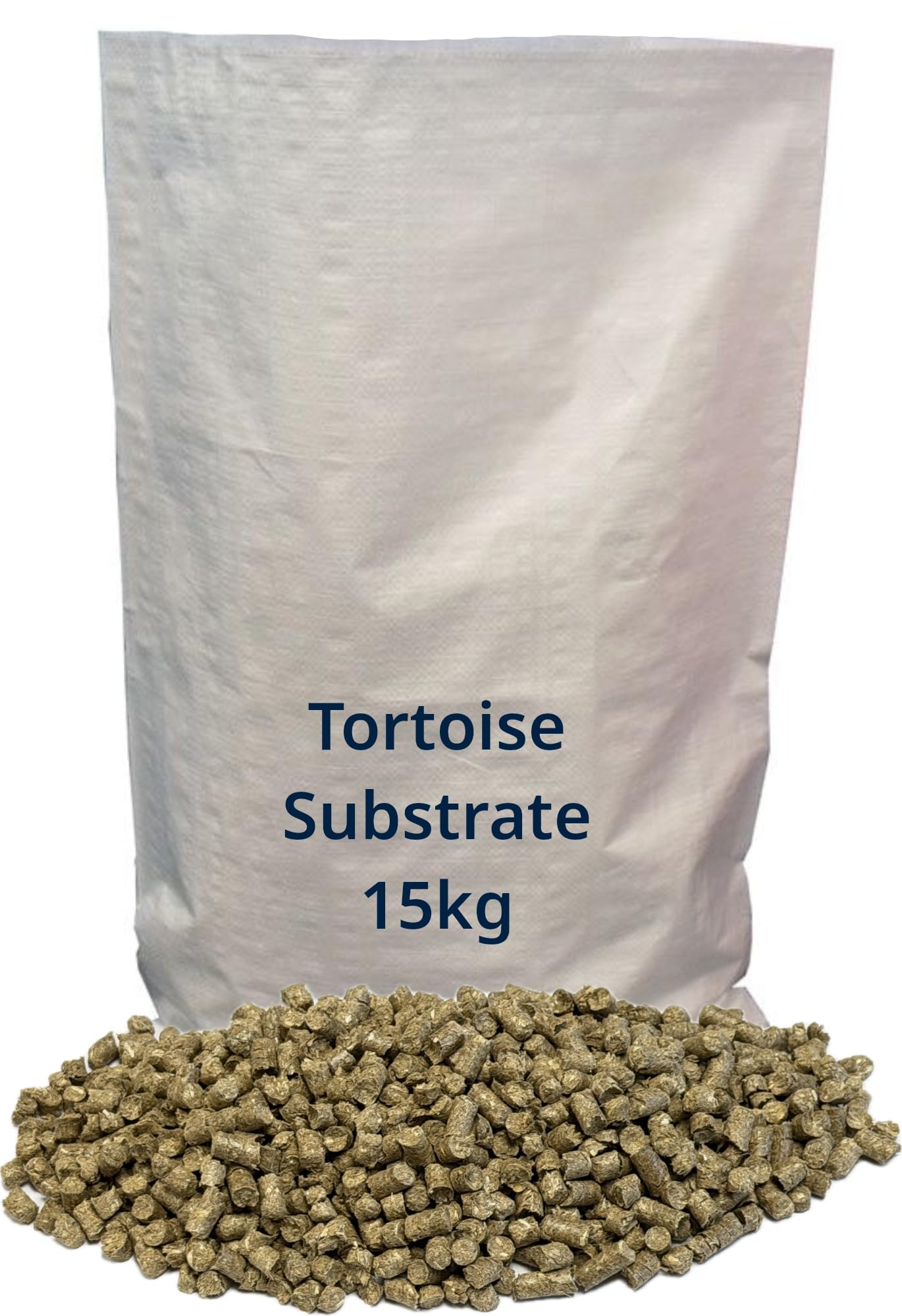 Pet Friend Tortoise Bedding Straw Terrain Substrate (15 kg) For Hermanns Horsfields Marginated And Greek Spur-thighed And Species Originating From Dry Arid Climates