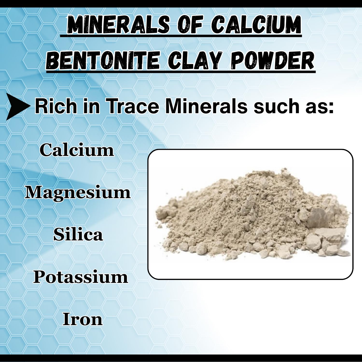 Calcium Bentonite Clay Powder 5lb by Essencea Pure Bulk Ingredients | Deep Pore Detox Face & Hair Mask | 100% Natural & Unrefined Indian Healing Clay | DIY Deodorants (80 Ounces) [Packaging May Vary]