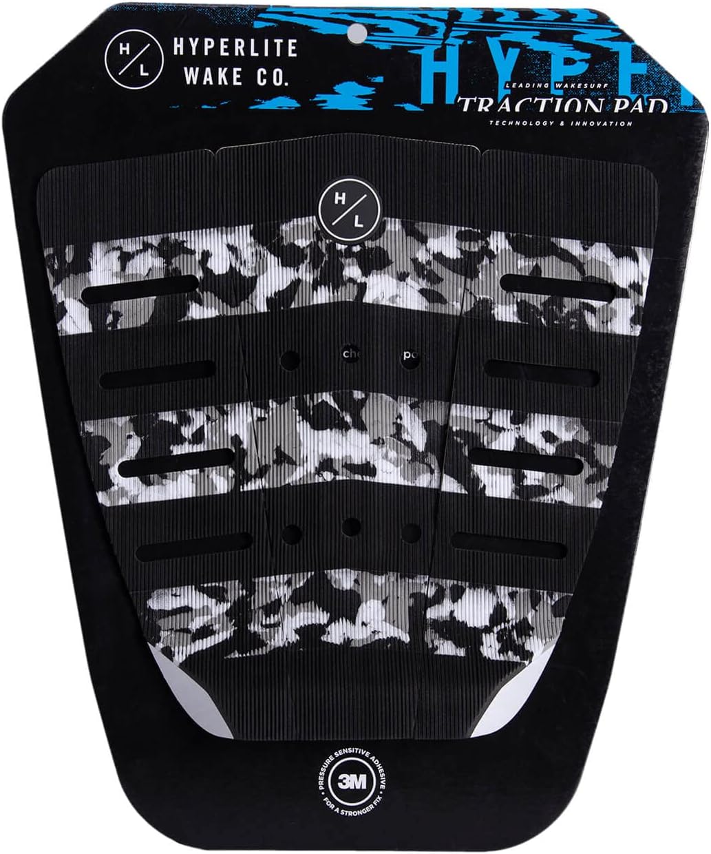 Hyperlite Corduroy Rear Traction Pad Black/White