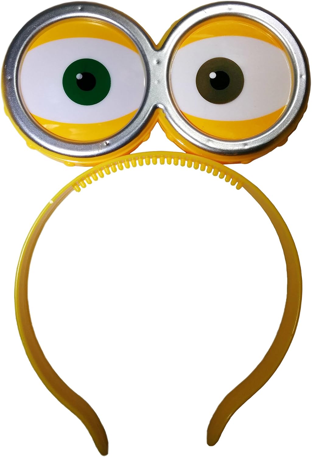 Nicky Bigs Novelties LED Light Up Eyeballs with Goggles Headband,One Size