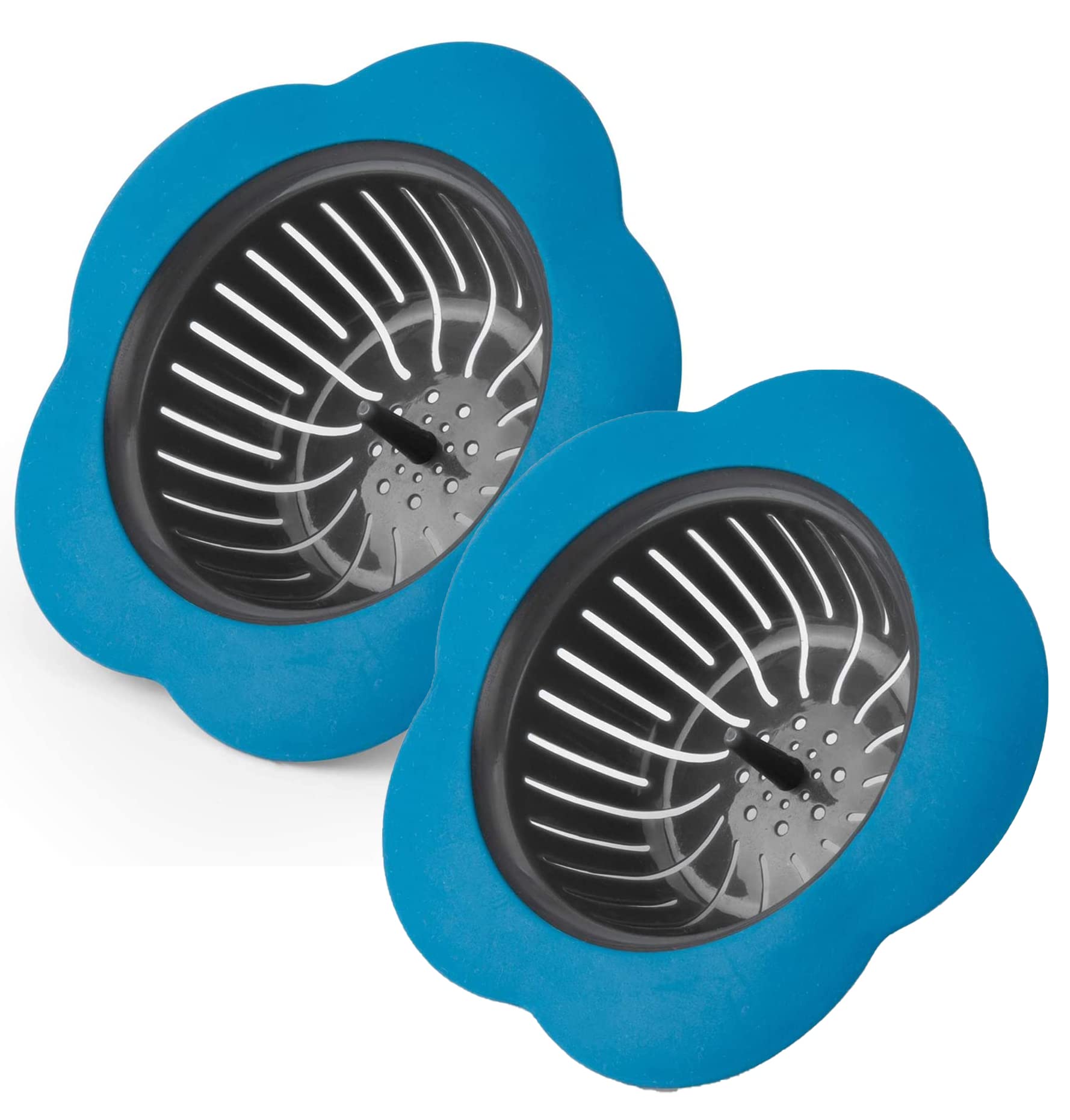 Spatlus Sink Strainer, Basket Stainless Steel Bathroom Sink Plastic Sink Strainer, Kitchen Sink Drain Filter Basket Sink Drain Silicone Sink Stopper Drain Filter Basket (Blue, Set of 2) (B0BMGFZ74C) Amazon Price History, Amazon Price Tracker