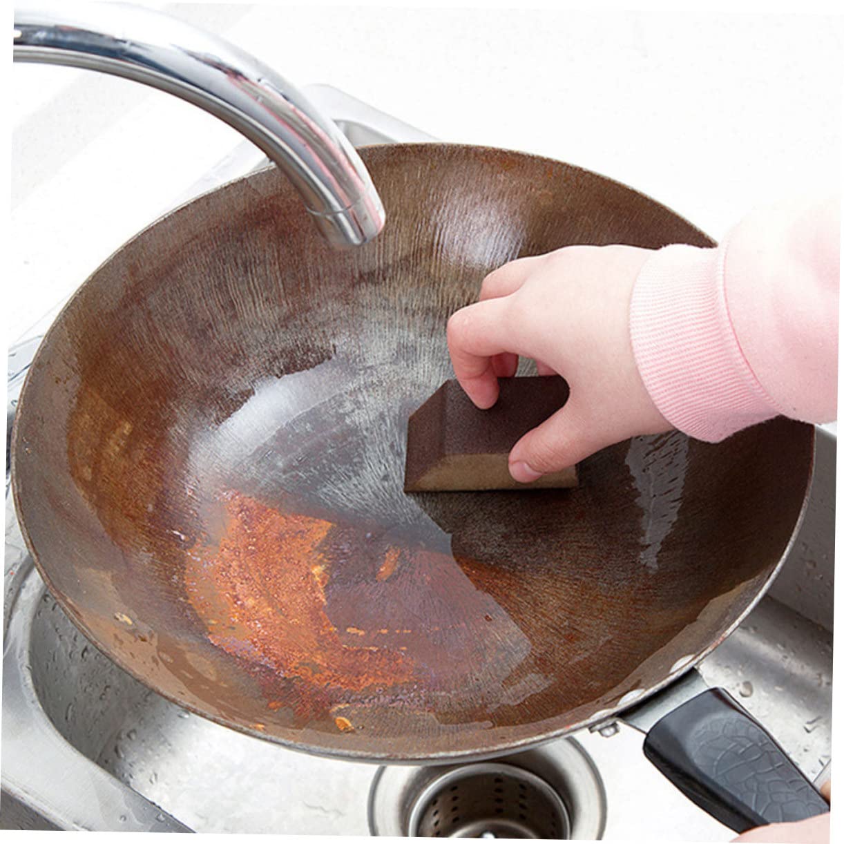 Didiseaon 2 Juegos de Esponjas de Limpieza Eficientes para Platos Accesorios para El Hogar Esponjas para Fregar La Cocina 10 Unidades