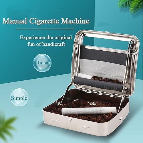 Miniatura 4 de Rodillo de cigarrillos, caja de rodillos automática de 4.331 in, máquina portátil para enrollar cigarrillos, máquina de laminación de tabaco, caja