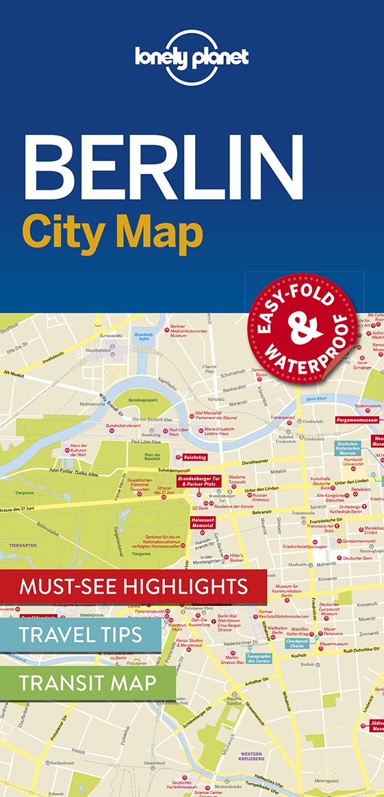 Lonely Planet Berlin City Map 1