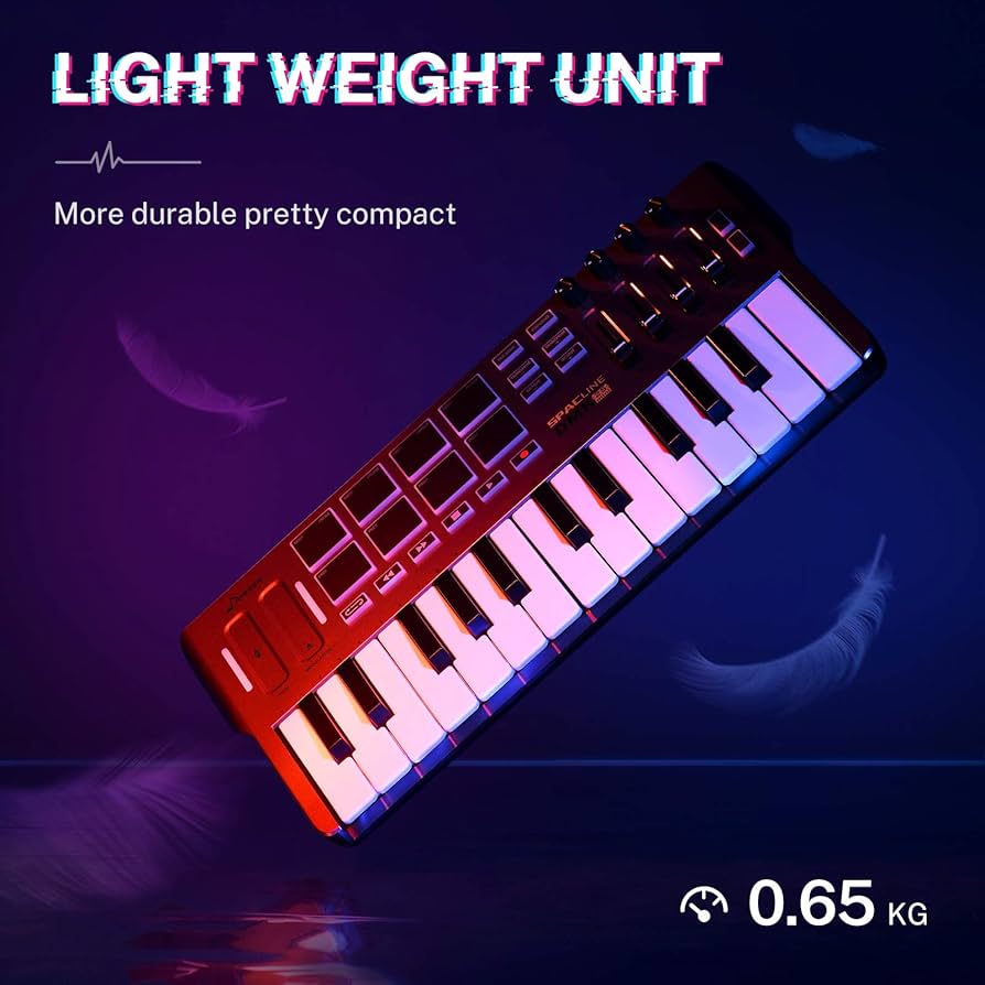 Amazon.co.jp: Donner USB MIDI キーボード コントローラー 25鍵