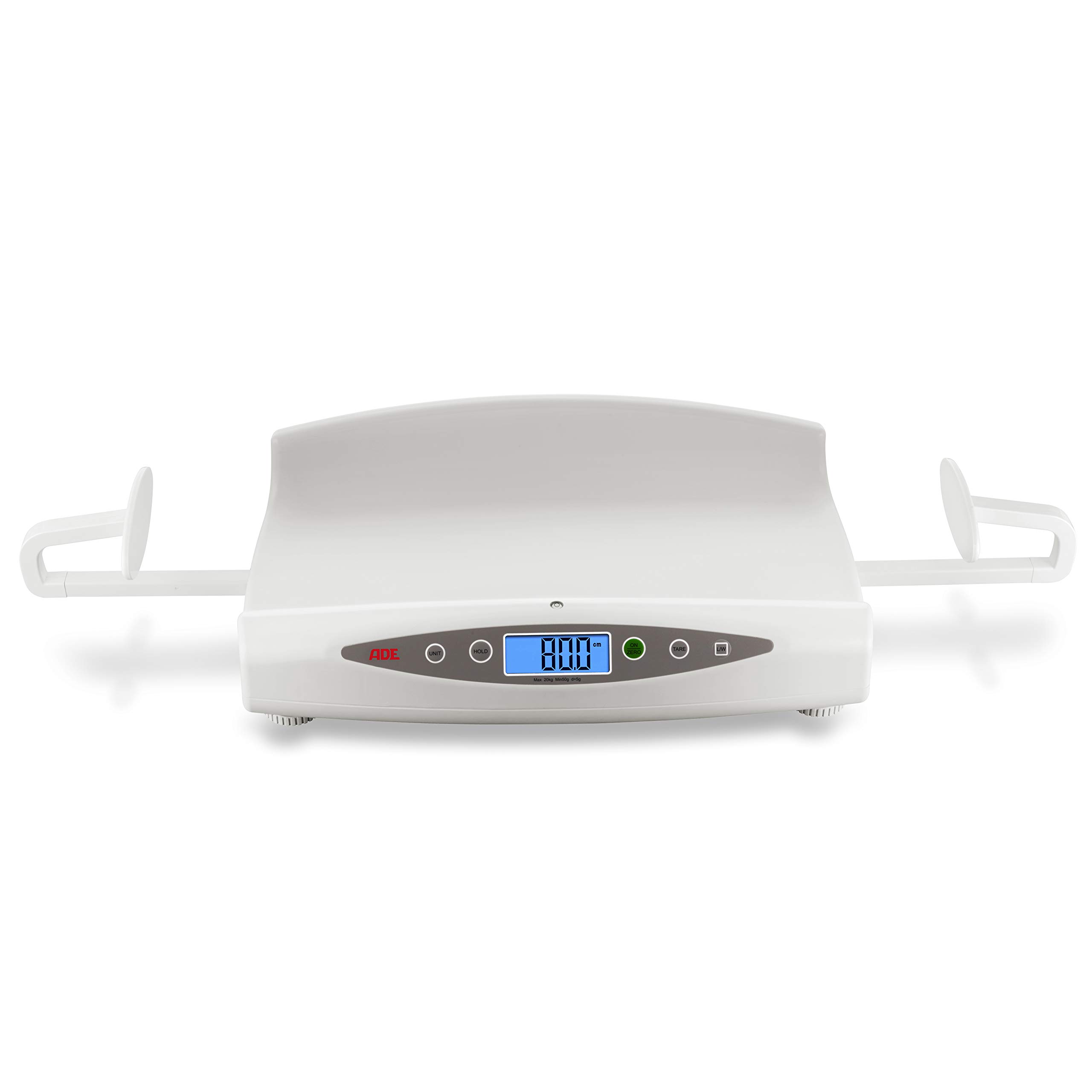 ADE M118600-01 profesjonalna cyfrowa waga niemowlęca ze zintegrowanym wzrostem 20 kg, 24-miesięczna gwarancja
