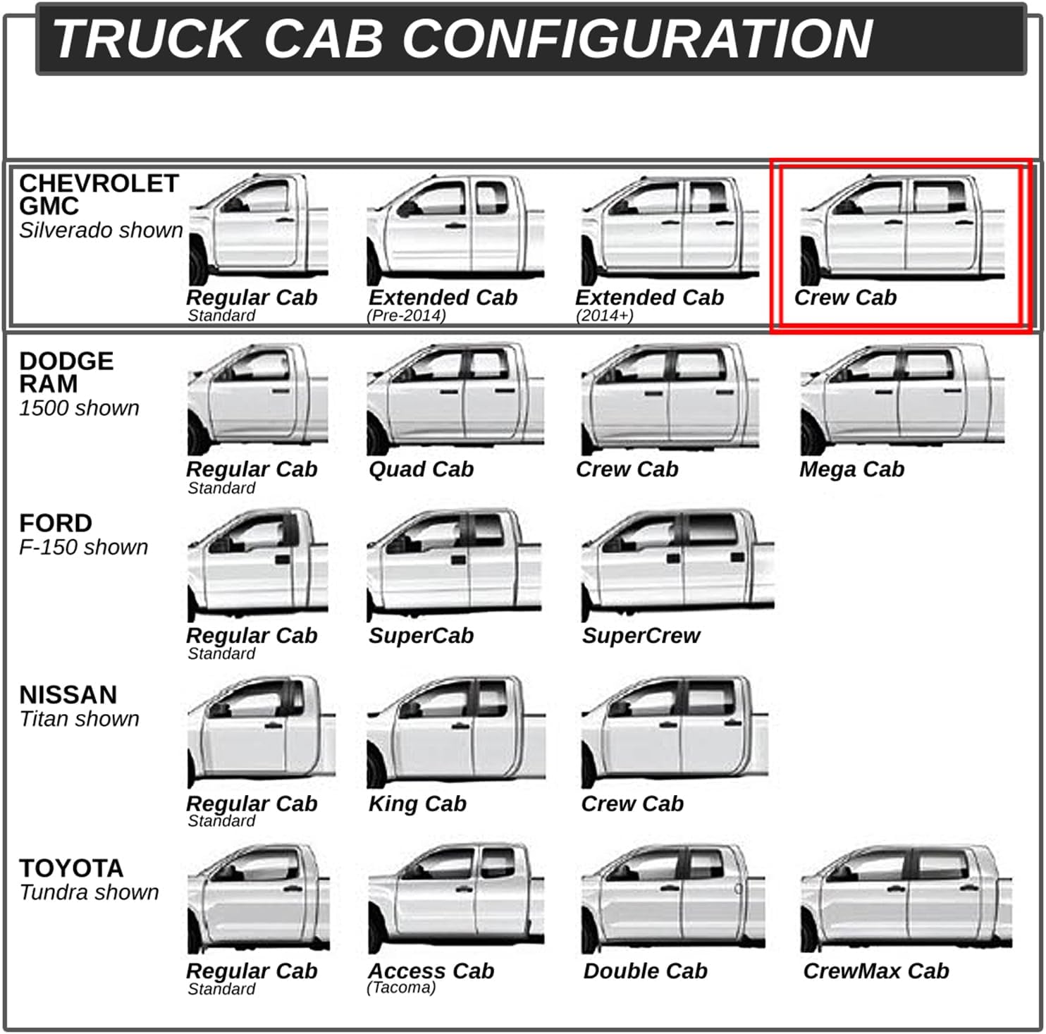 5 in. Wide Drop Down Style Side Steps Nerf Bar Compatible with 07-19 Silverado Sierra 1500 2500HD 3500 Crew Cab CAAP-STEPS-8122-ZTL