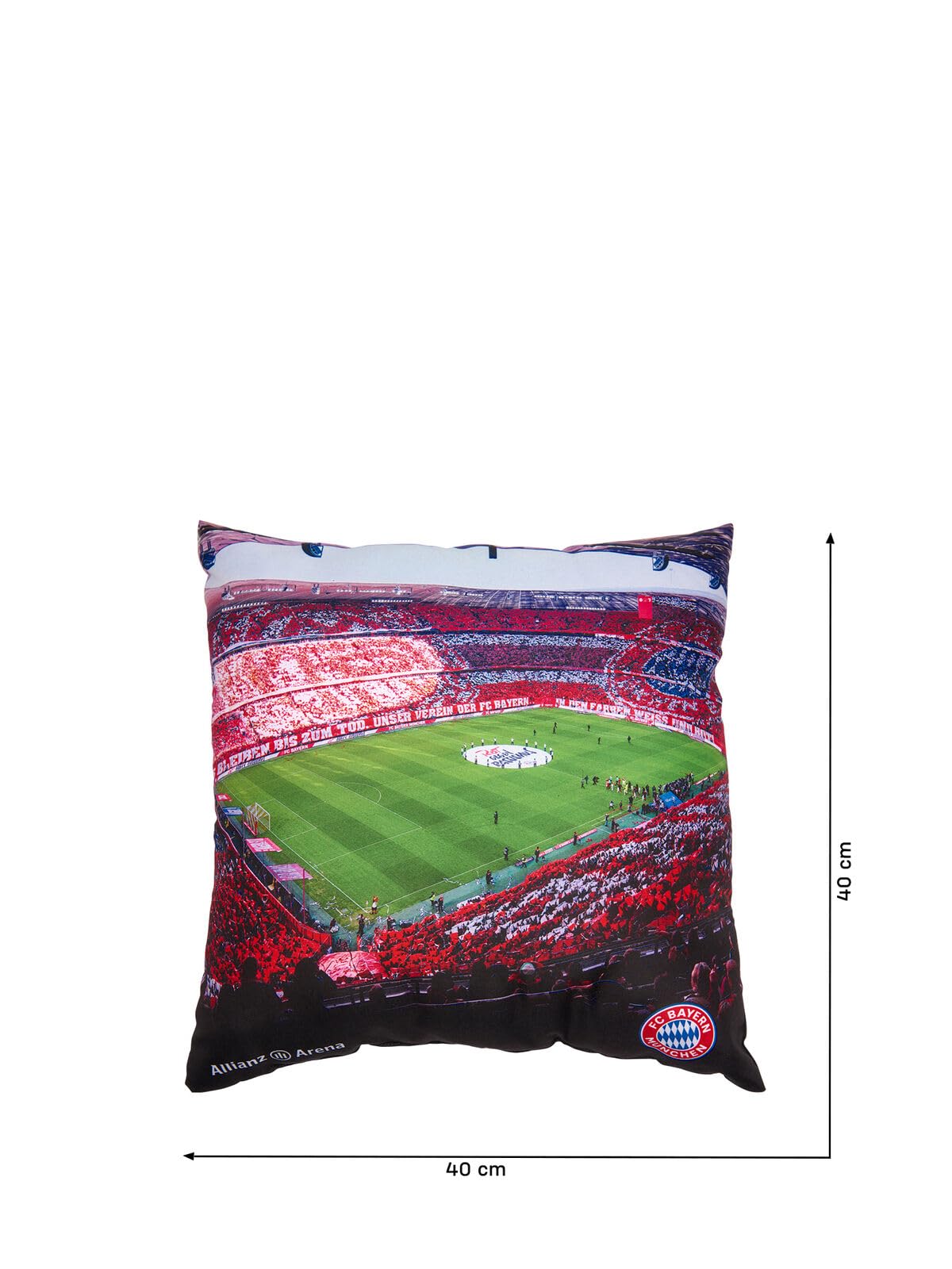 FC Bayern München I Kissen Arena I Mehrfarbig