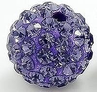 Vista 38 de Bolas de discoteca de 0.394 in de cuentas de arcilla de cristal checo Shamballa pavimenta calidad premium